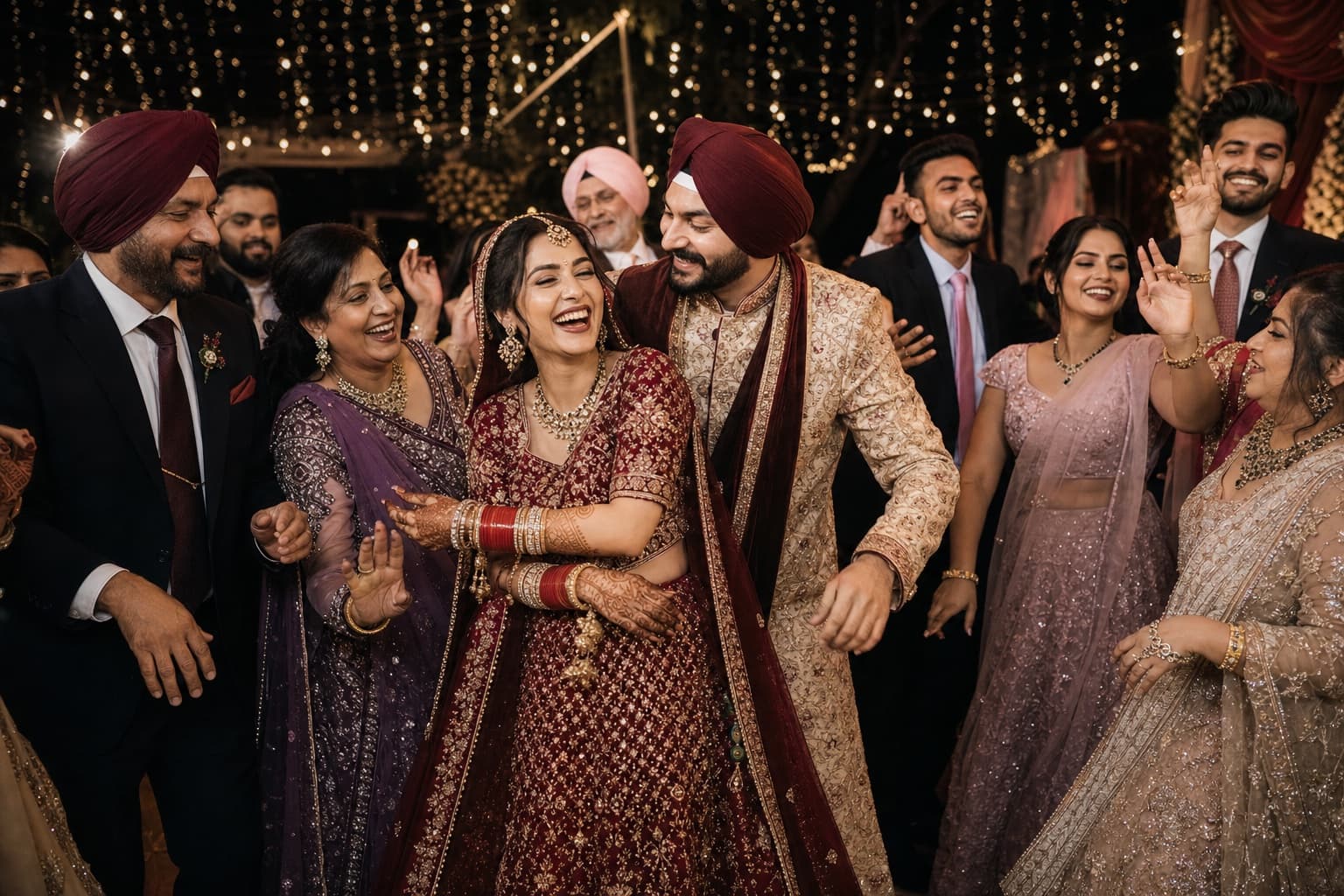 Concept family wedding celebration photograph